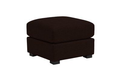 Theo Footstool in Mosquito Terra