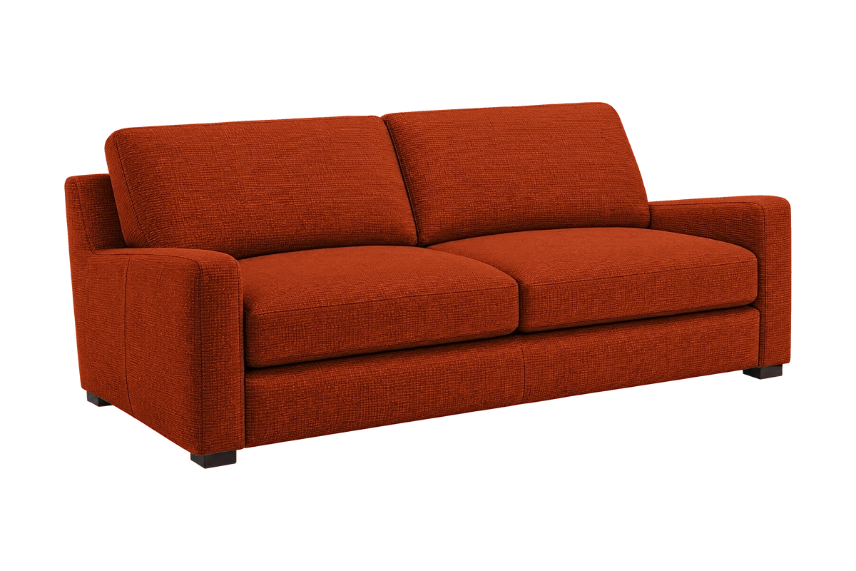 Theo Large Sofa in Roni Poppy