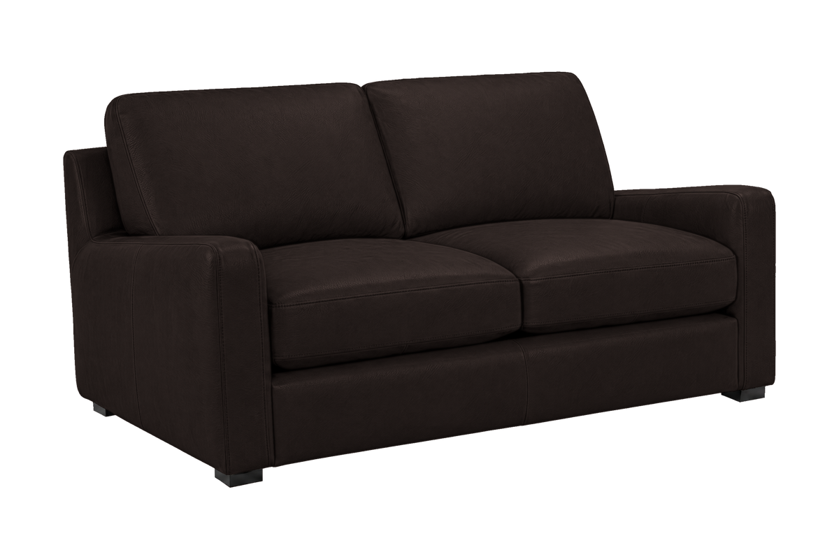Theo Small Sofa in Dante Ebony