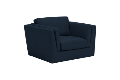 Valenti Armchair in Dante Aqua