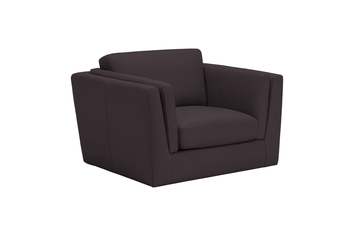 Valenti Armchair in Dante Charcoal