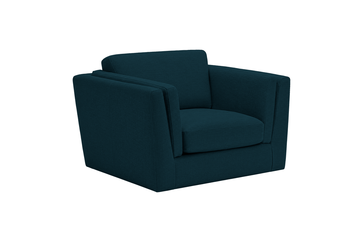 Valenti Armchair in Roni Deep Lake