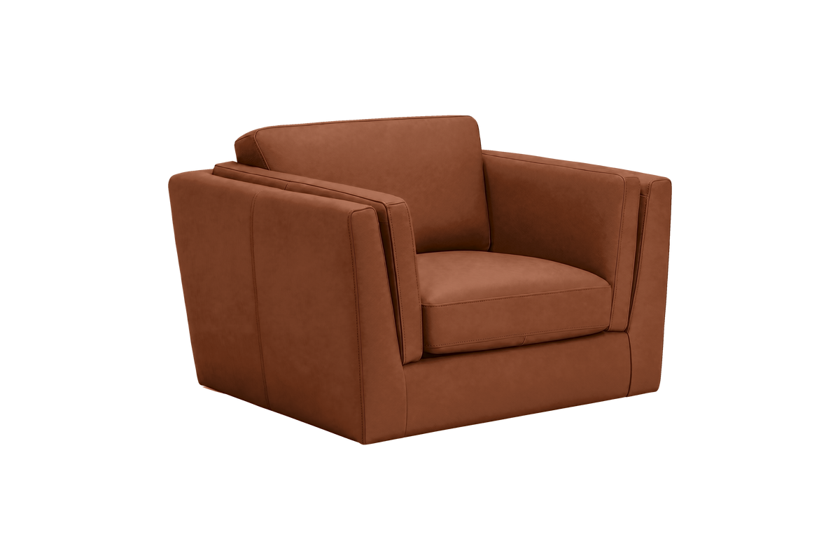Valenti Armchair in Dante Hazel