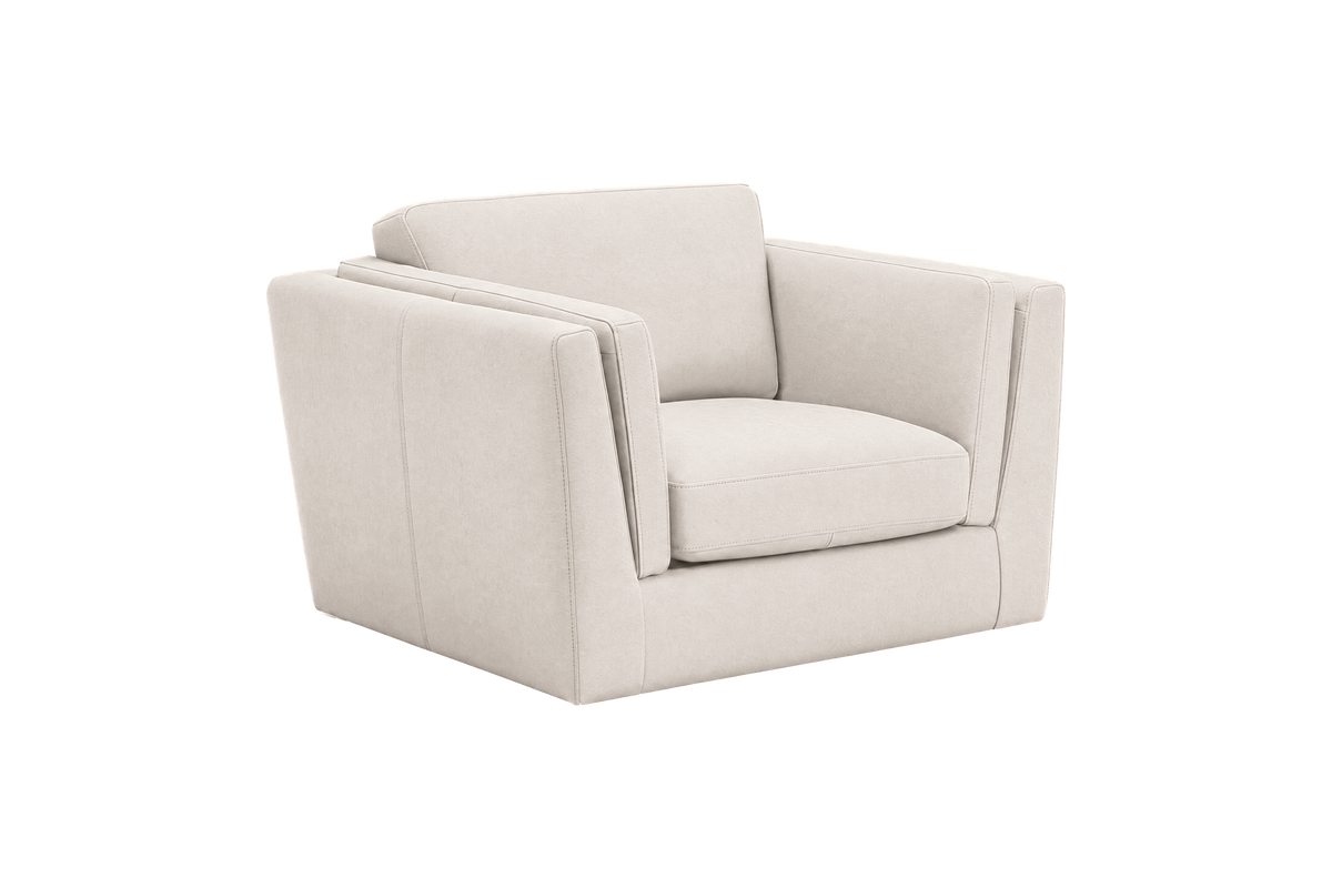 Valenti Armchair in Fresco Milky
