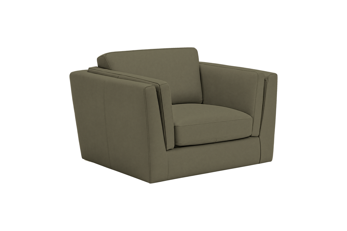 Valenti Armchair in Felix Olive