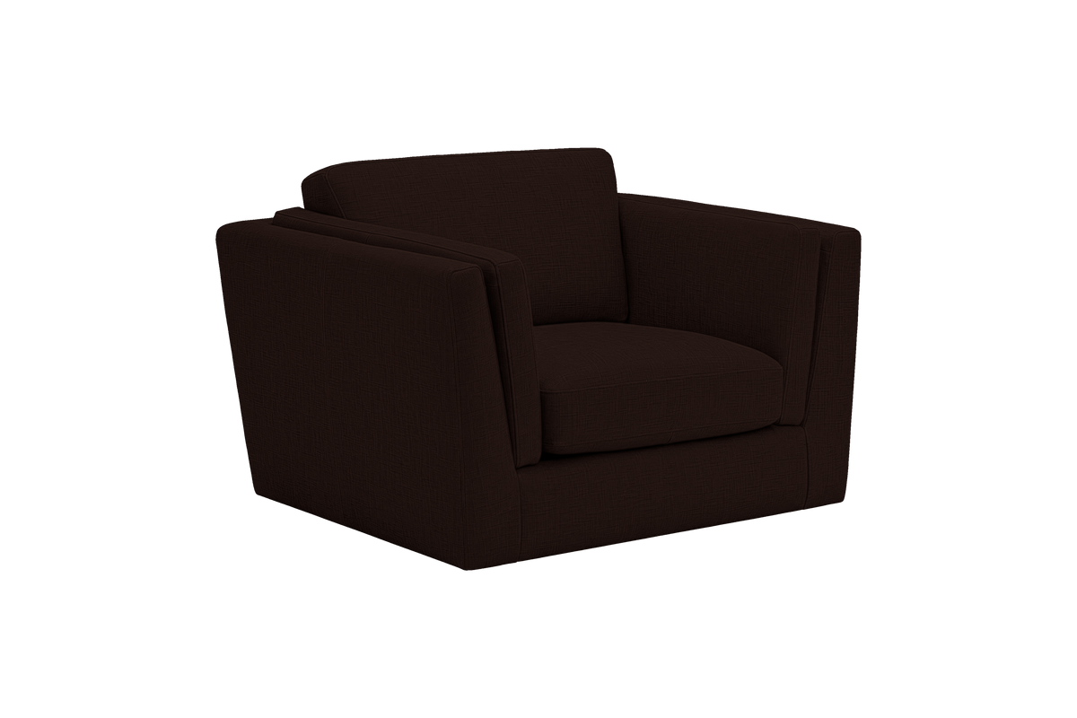 Valenti Armchair in Mosquito Terra