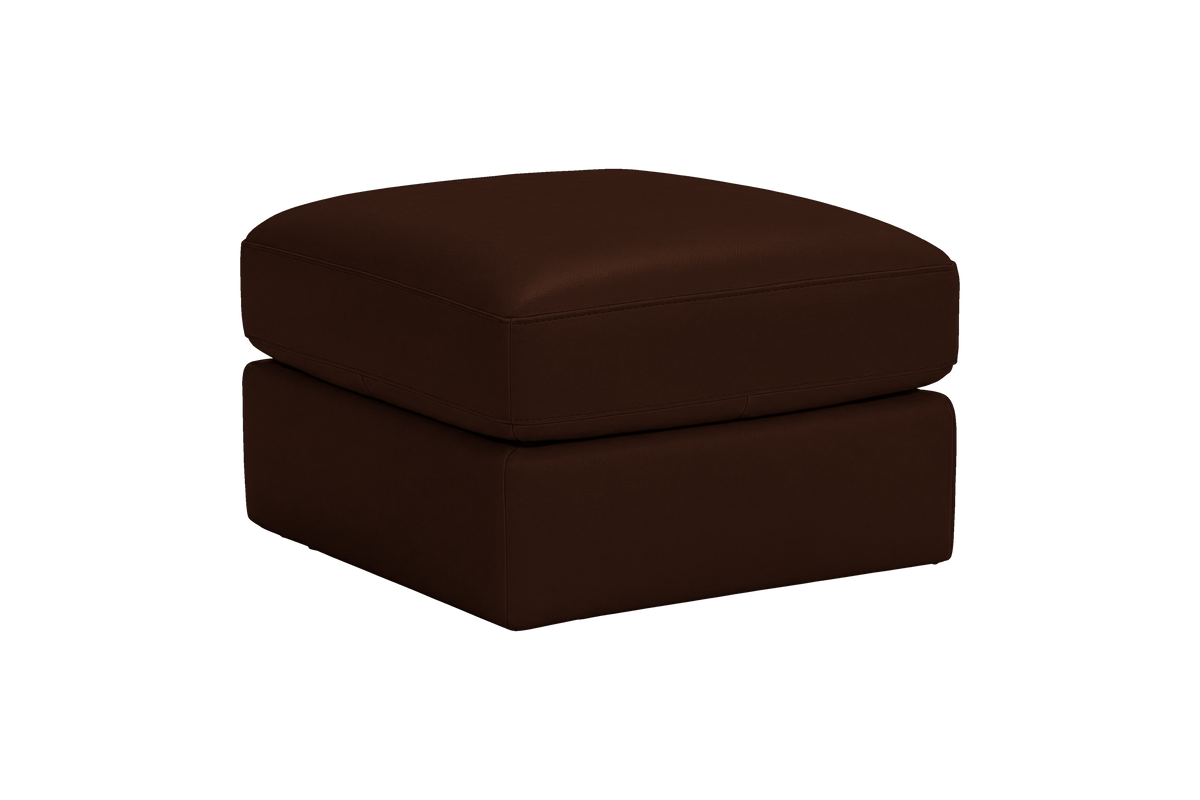 Valenti Footstool in Momo Biscuit