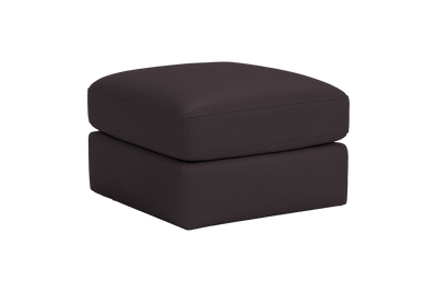 Valenti Footstool in Dante Charcoal