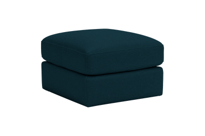 Valenti Footstool in Roni Deep Lake