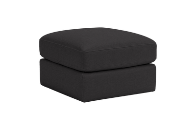 Valenti Footstool in Roni Ember
