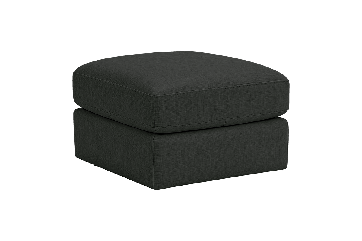 Valenti Footstool in Mosquito Lola