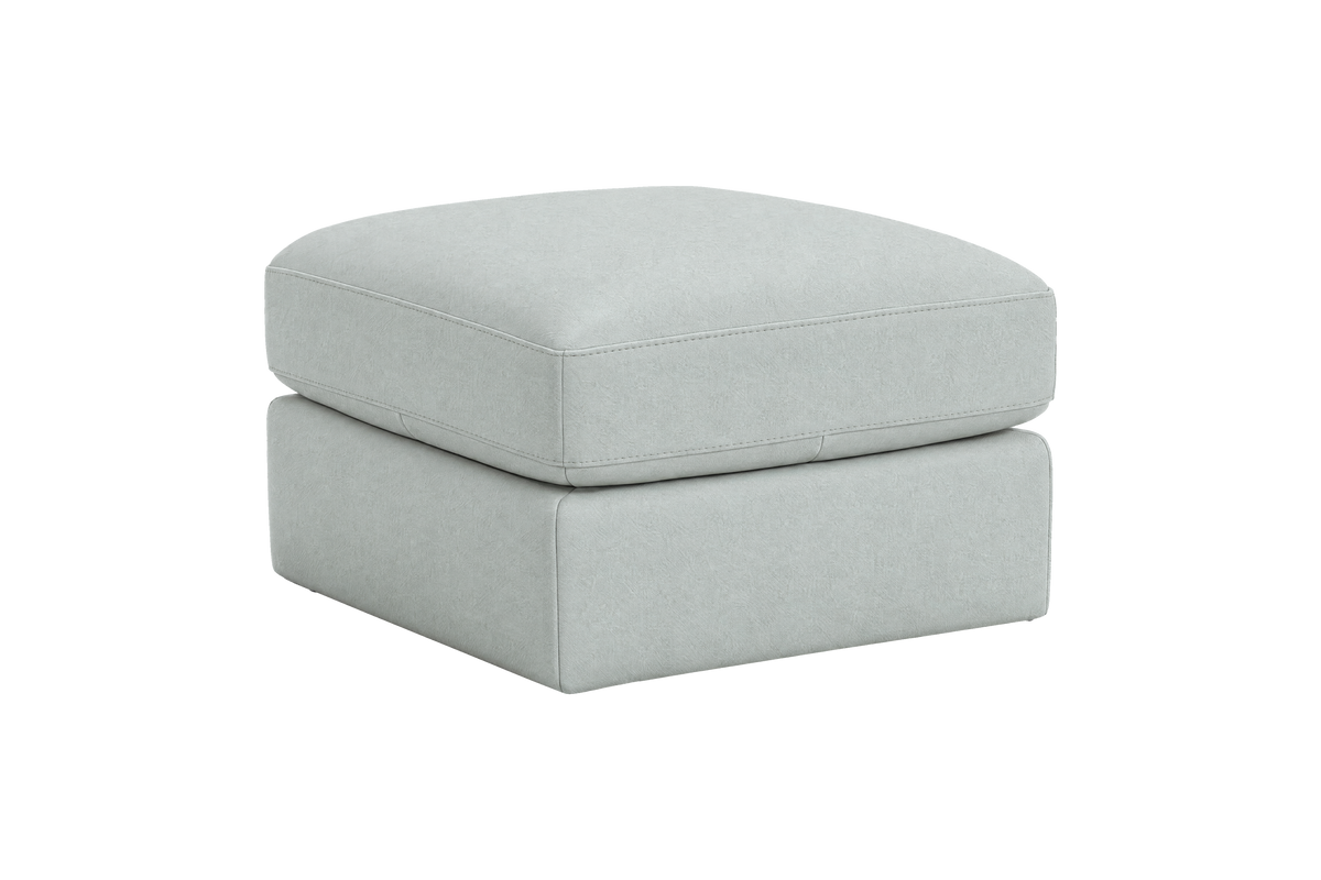 Valenti Footstool in Fresco Meteor