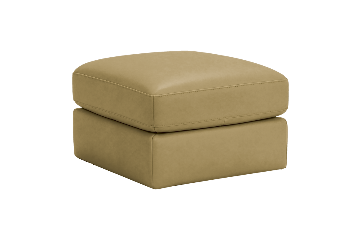 Valenti Footstool in Marfa Olivia