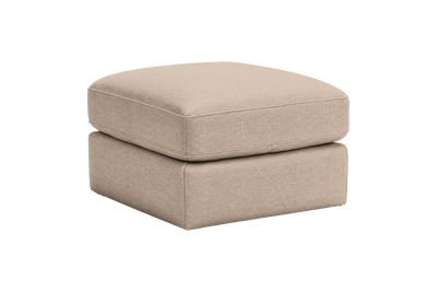Valenti Footstool in Roni Pine Nut