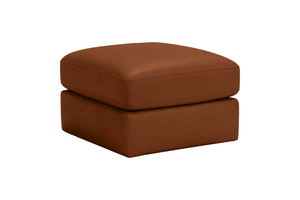 Valenti Footstool in Marfa Pluto