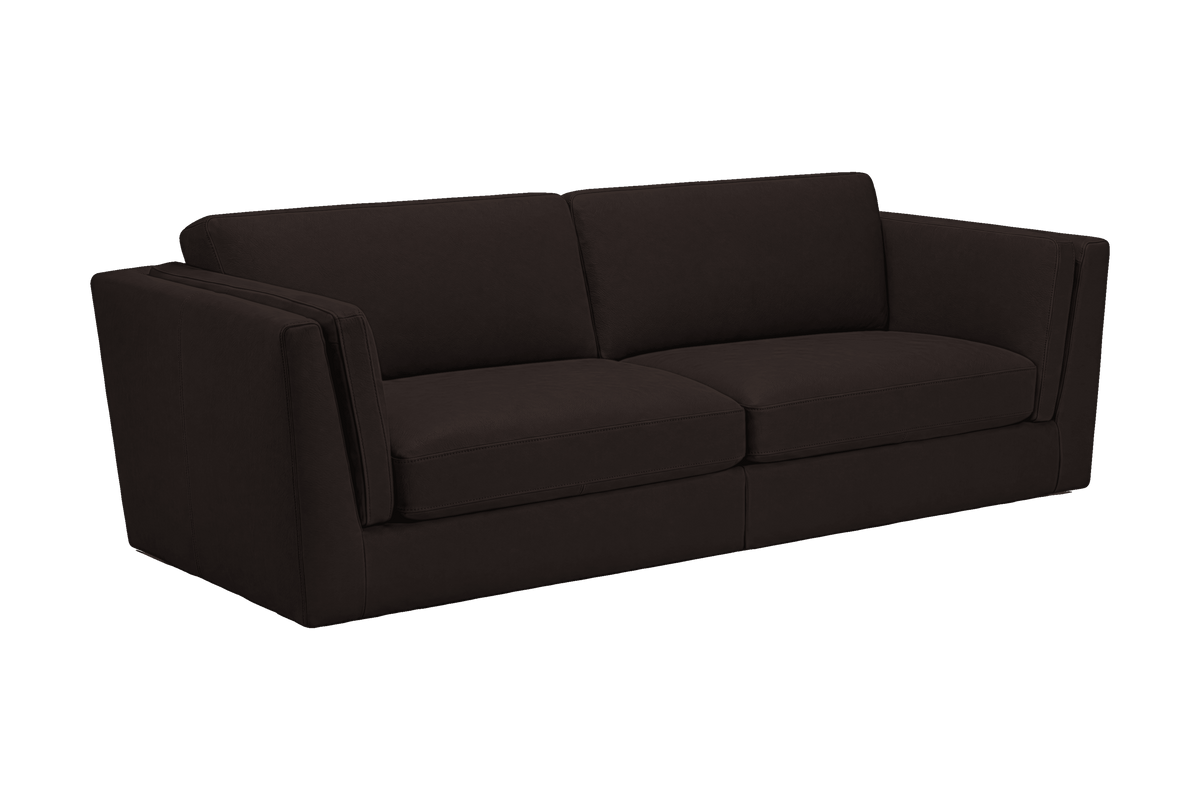 Valenti Large Sofa in Dante Ebony
