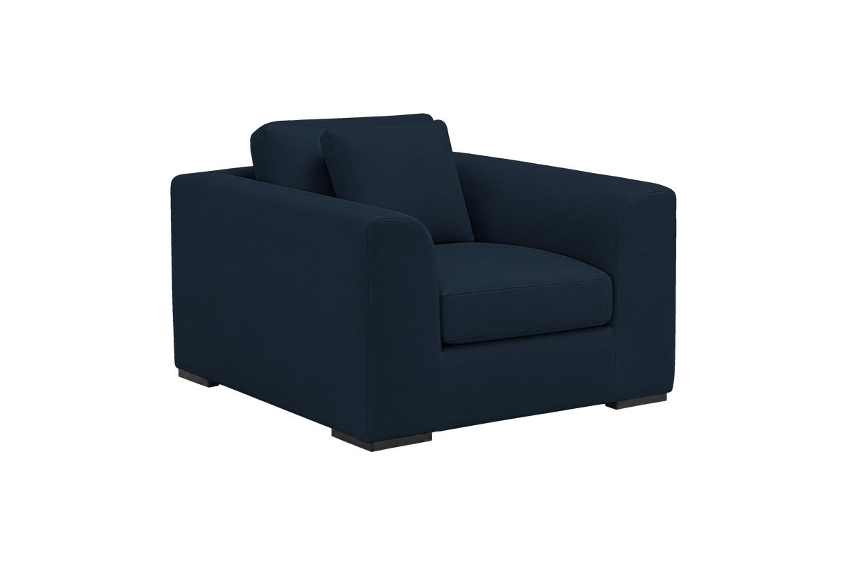 Caro Armchair in Dante Aqua