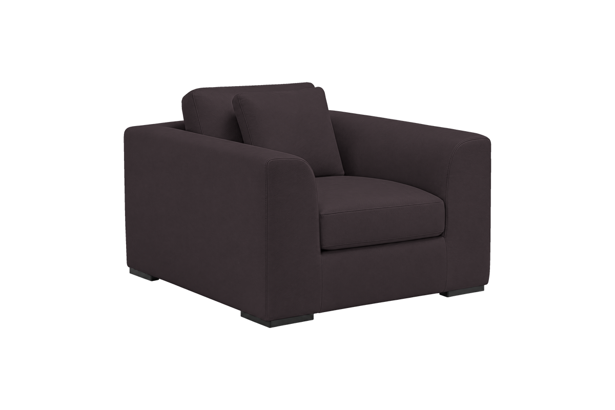 Caro Armchair in Dante Charcoal