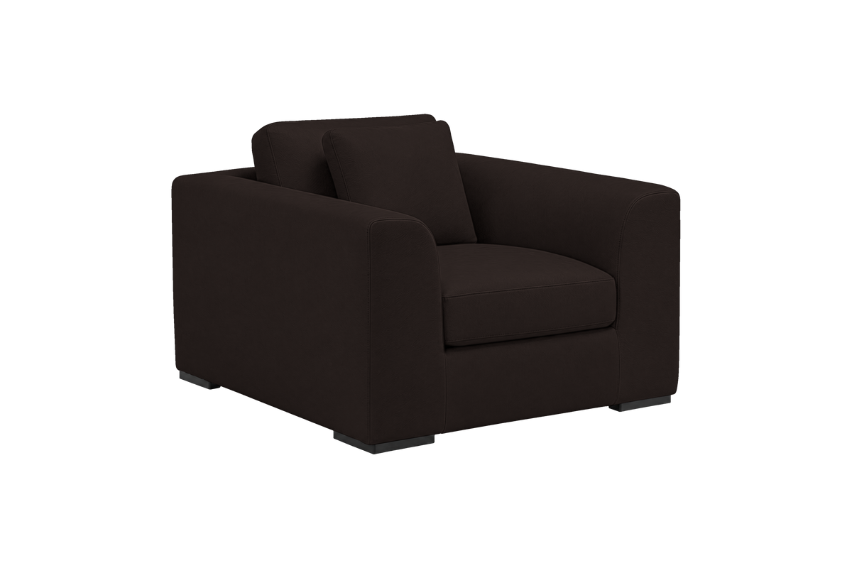 Caro Armchair in Dante Ebony