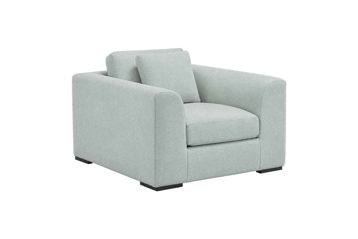 Caro Armchair in Fresco Meteor