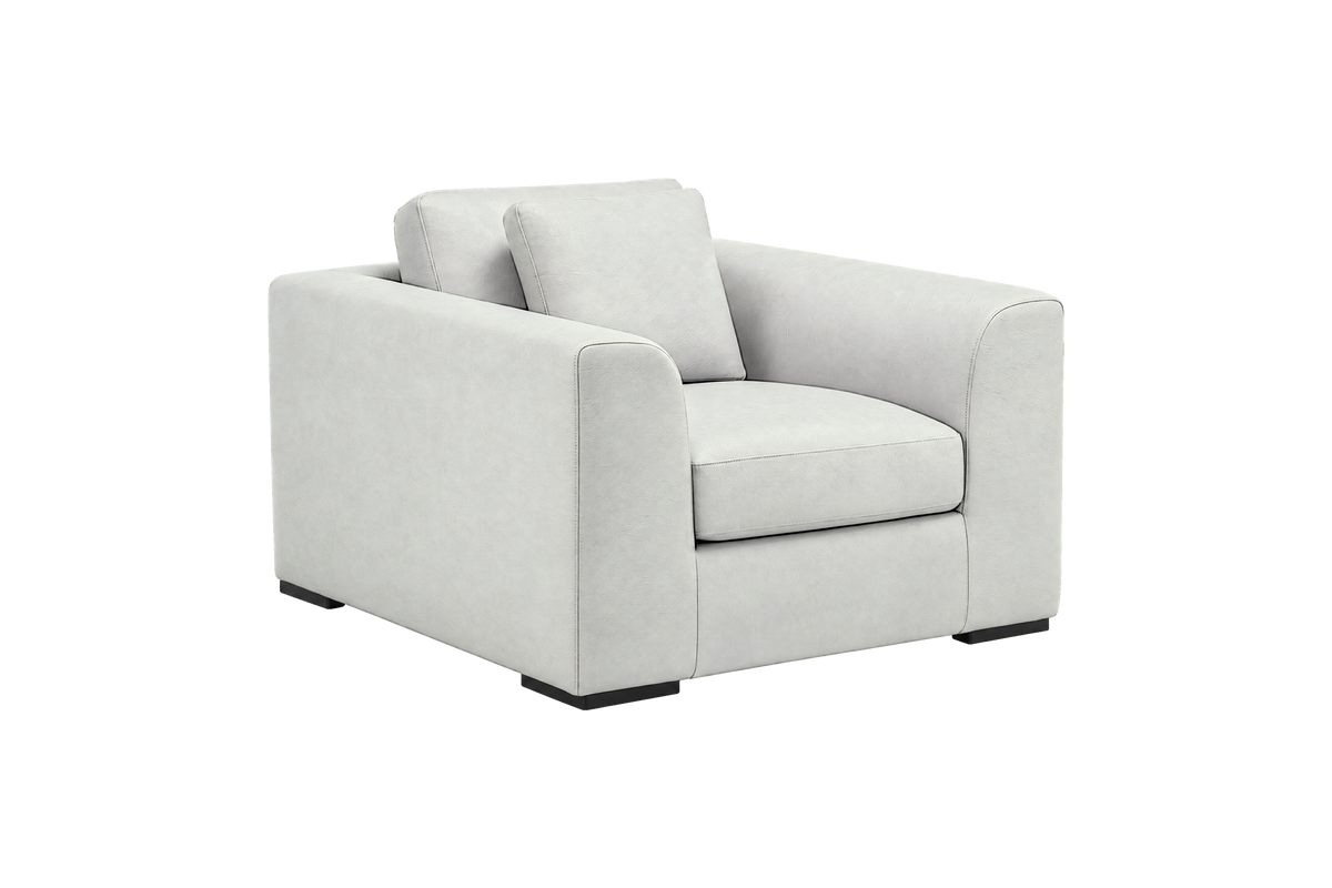 Caro Armchair in Felix Milky