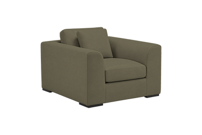 Caro Armchair in Felix Olive