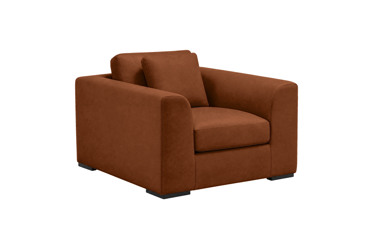 Caro Armchair in Marfa Pluto