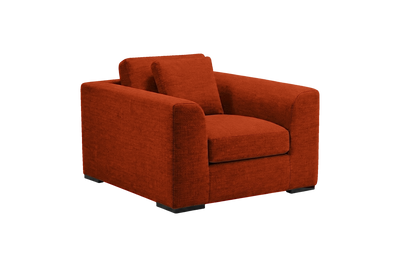 Caro Armchair in Roni Poppy