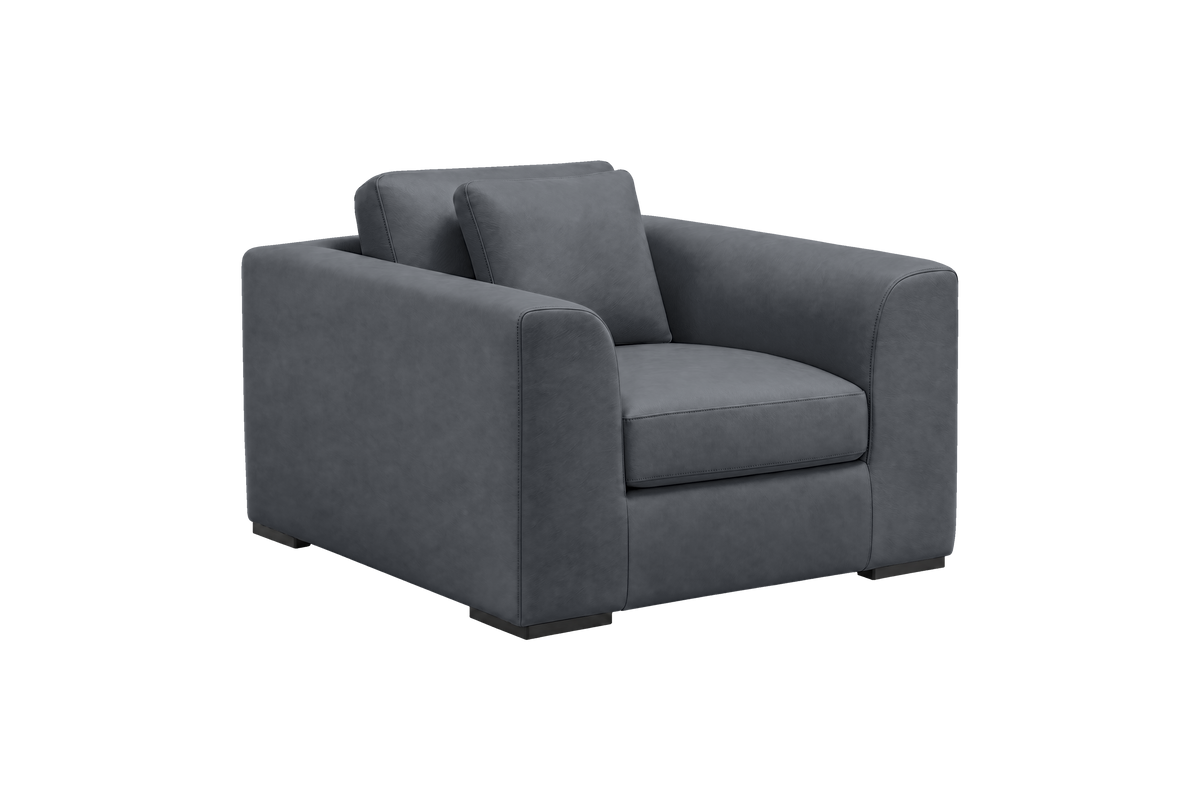 Caro Armchair in Dante Shark