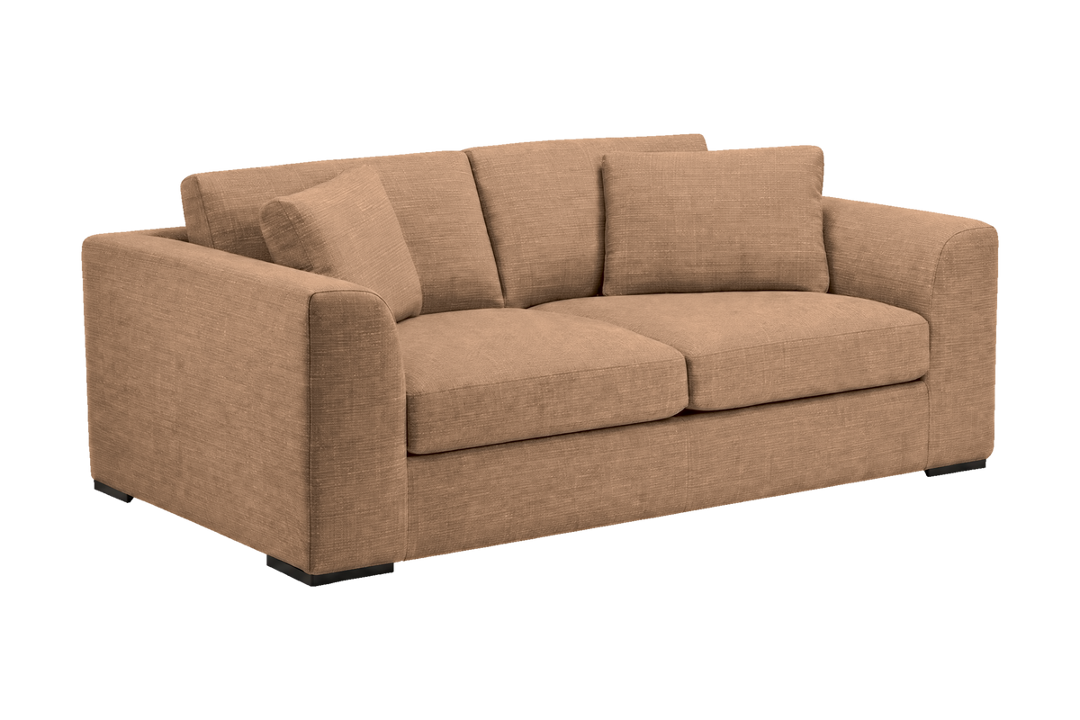 Caro Large Sofa in Roni Biscotti