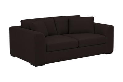 Caro Large Sofa in Dante Ebony