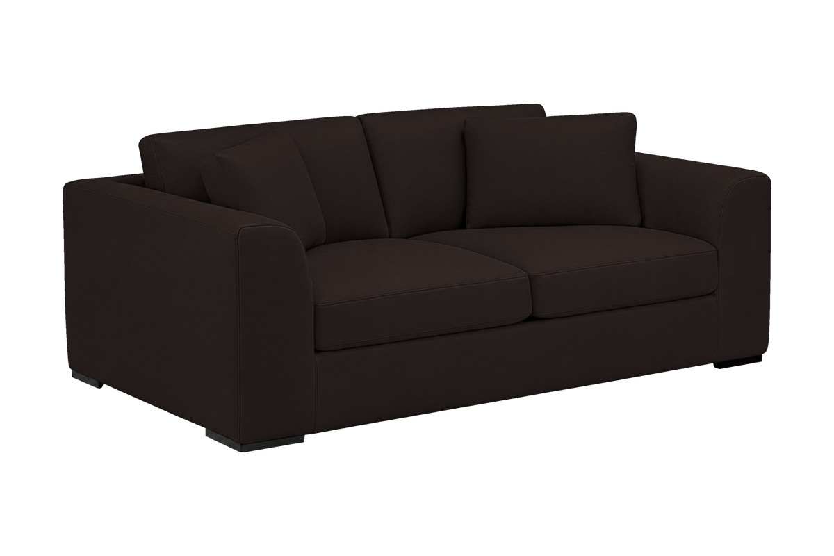 Caro Large Sofa in Dante Ebony