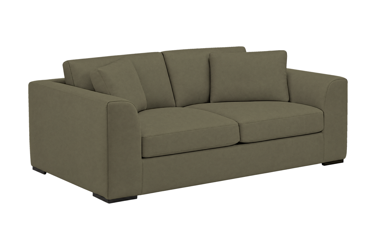 Caro Large Sofa in Felix Olive