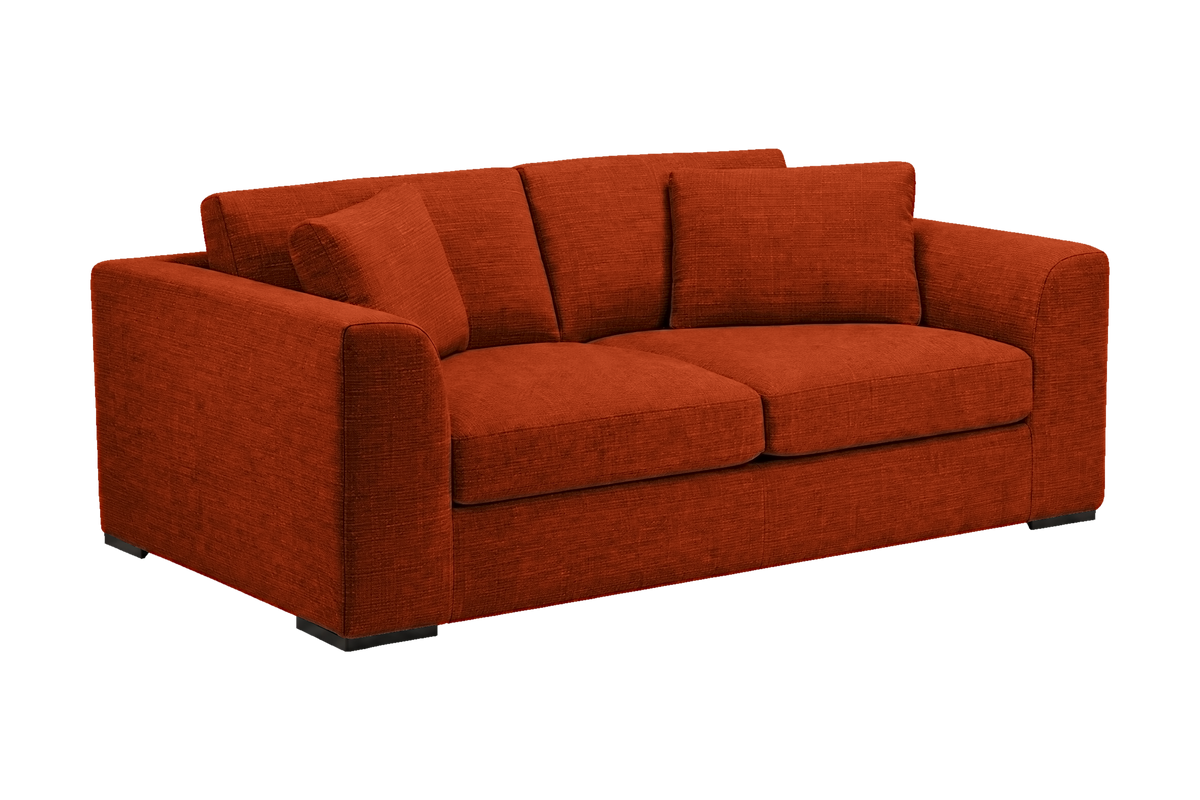 Caro Large Sofa in Roni Poppy