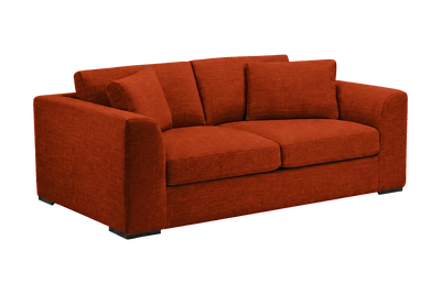 Caro Large Sofa in Roni Poppy