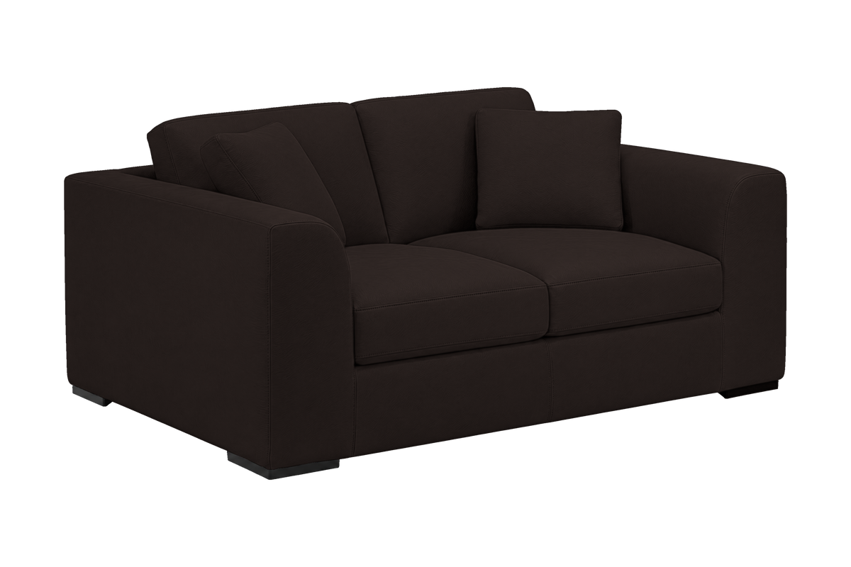 Caro Medium Sofa in Dante Ebony