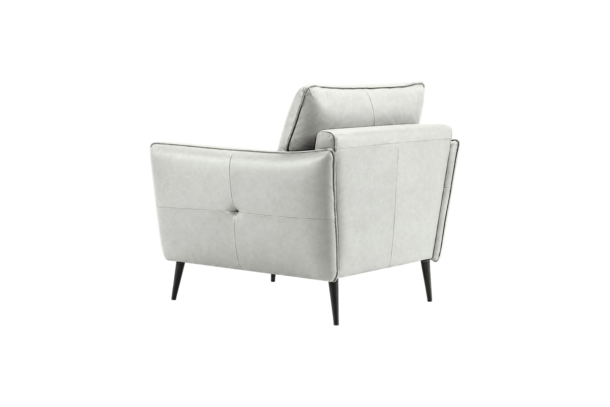 Edgar Accent Chair in Felix Milky