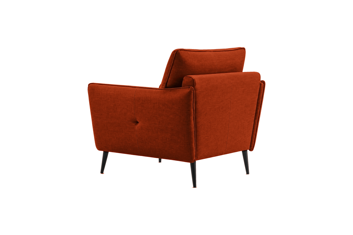 Edgar Accent Chair in Roni Poppy