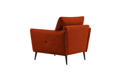 Edgar Accent Chair in Roni Poppy