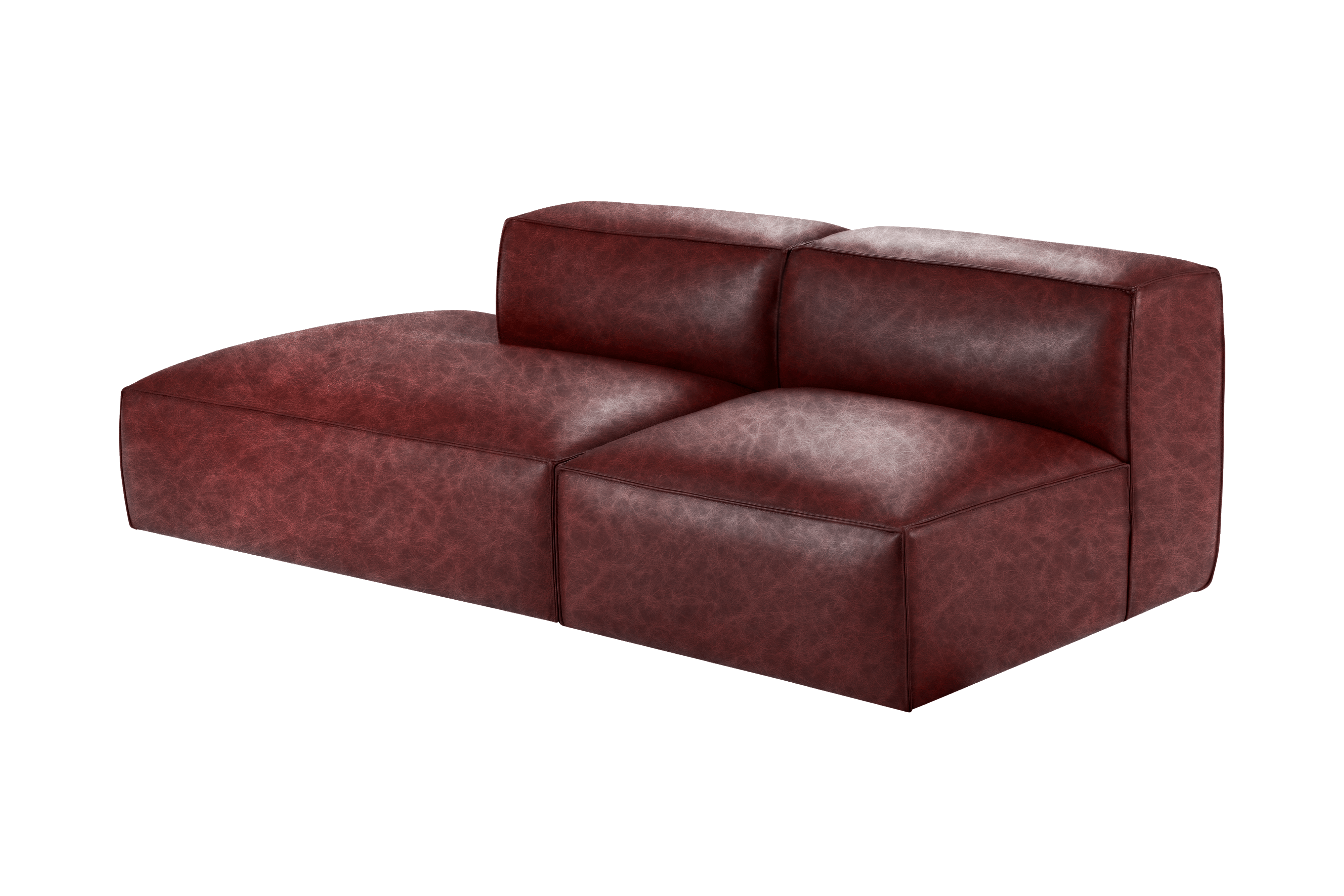 Elo Left Open Chaise Sofa