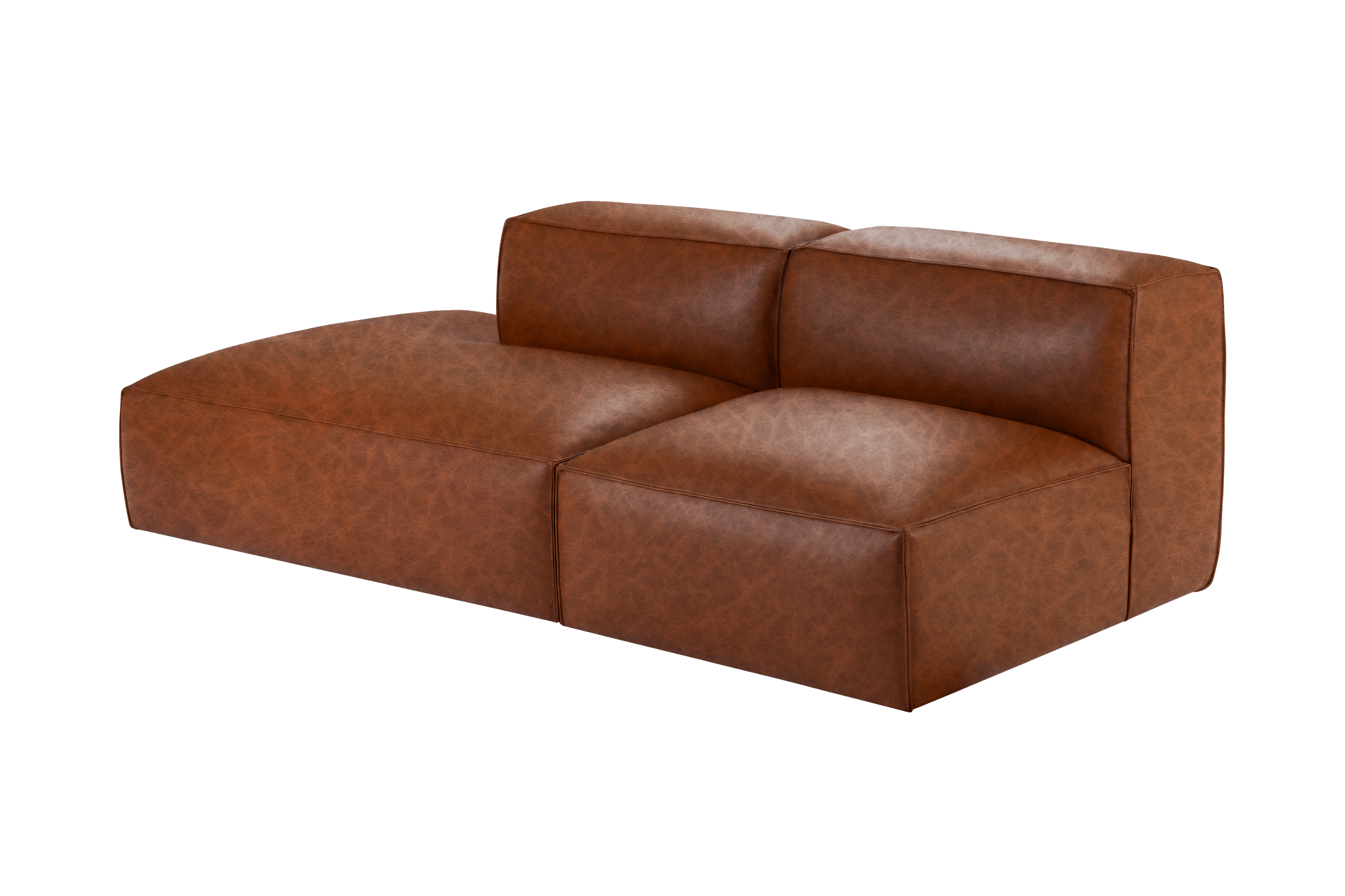 Elo Left Open Chaise Sofa