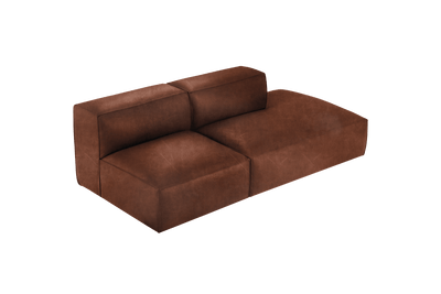 Elo Right Open Chaise Sofa