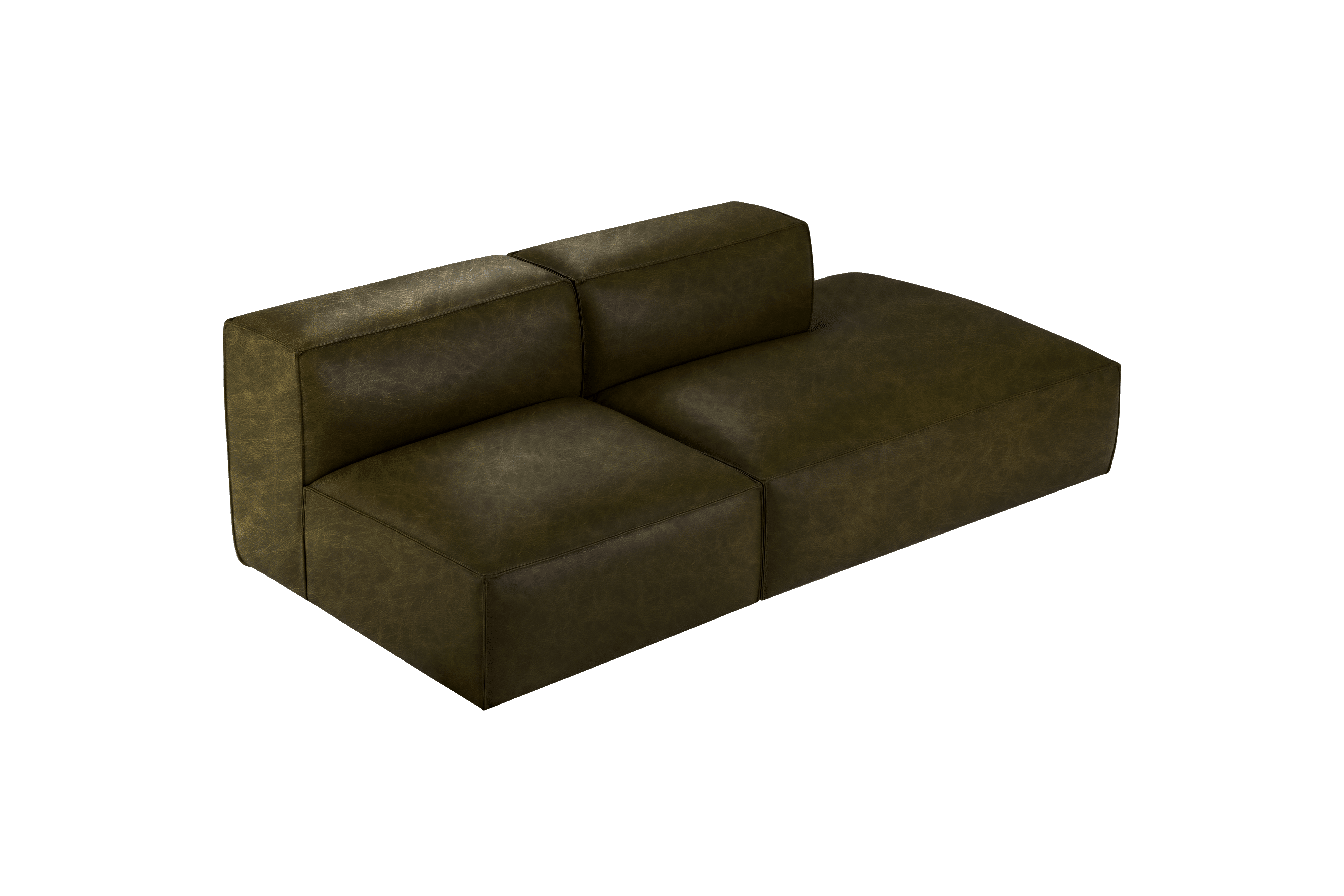 Elo Right Open Chaise Sofa