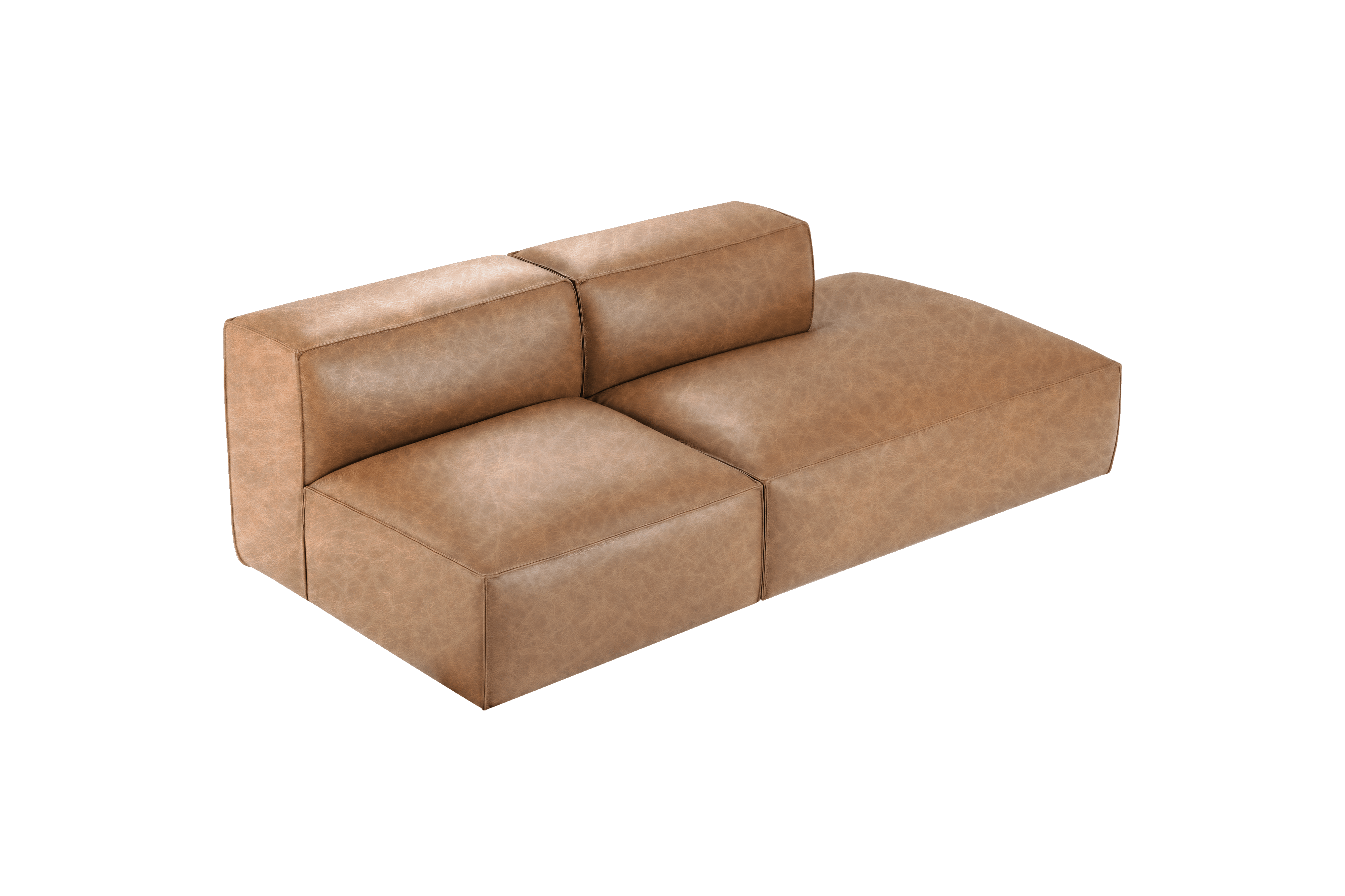 Elo Right Open Chaise Sofa