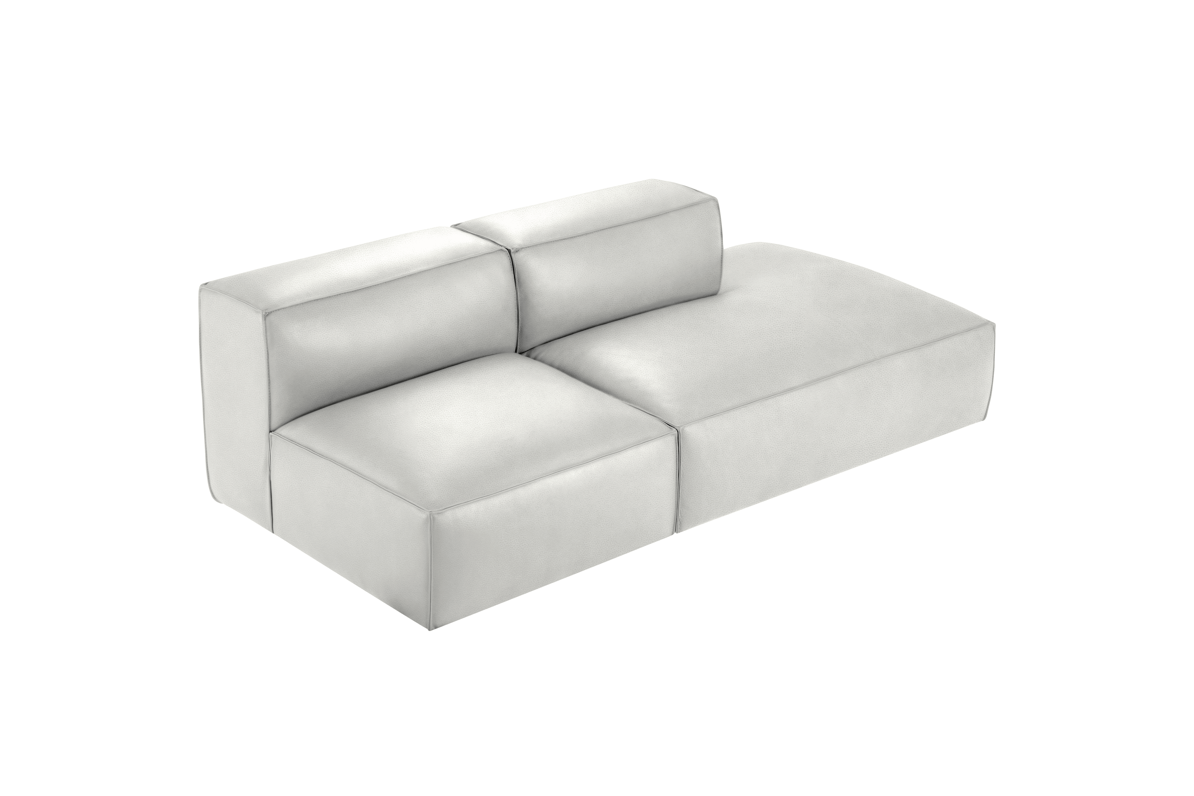 Elo Right Open Chaise Sofa