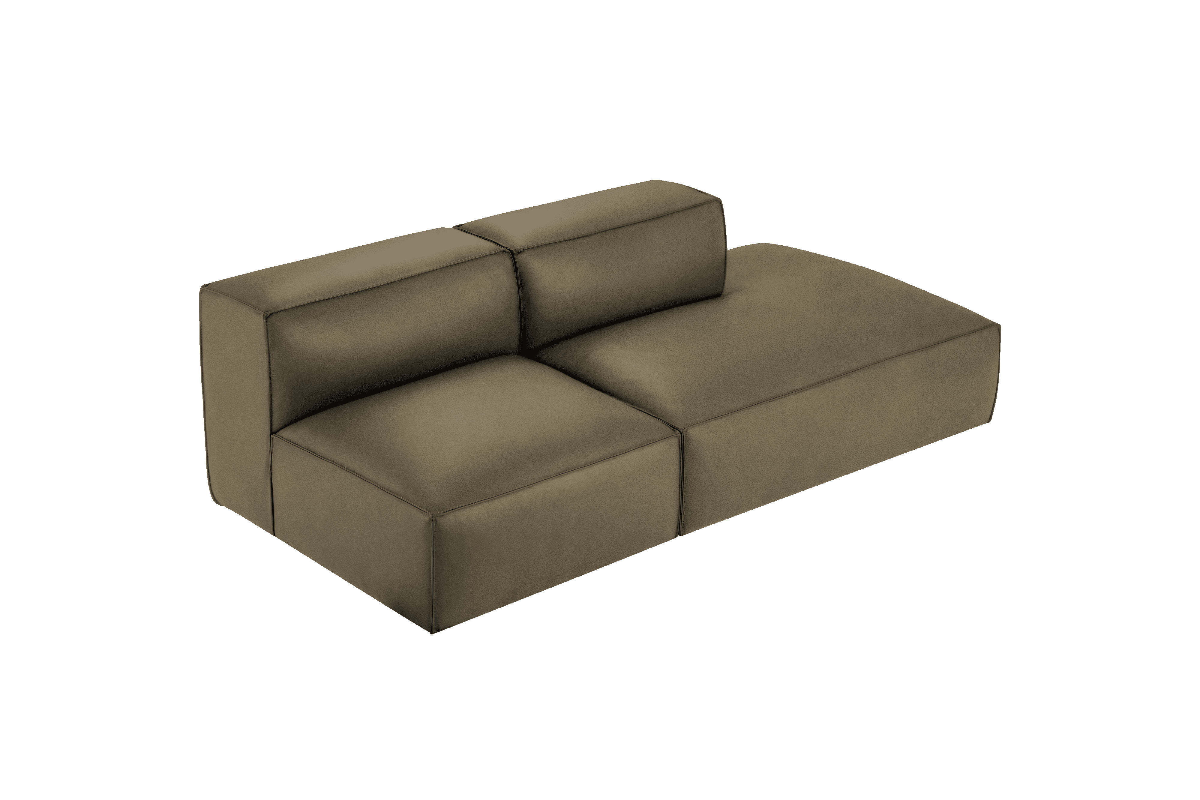 Elo Right Open Chaise Sofa