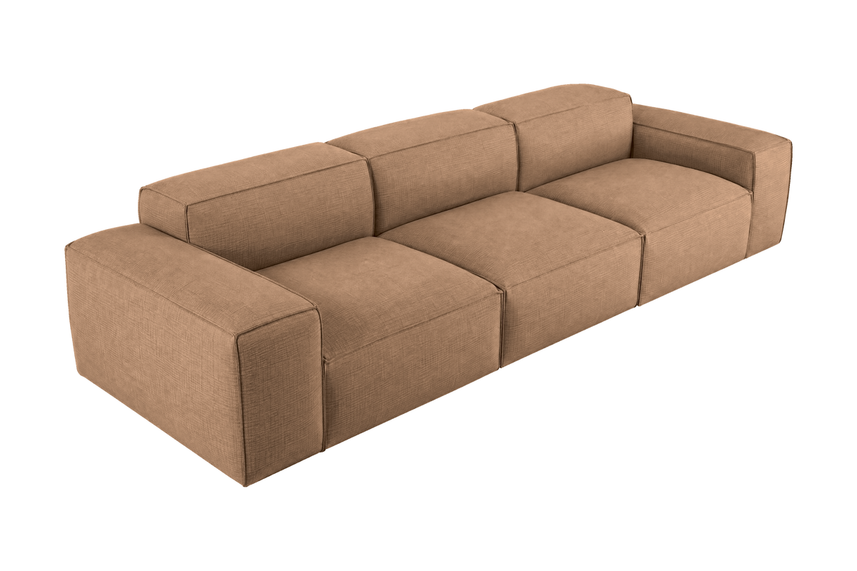 Elo Large Sofa in Roni Biscotti