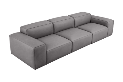 Elo Large Sofa in Dante Meteor