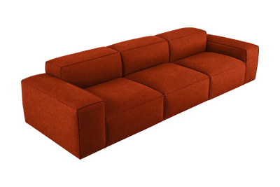 Elo Large Sofa in Roni Poppy