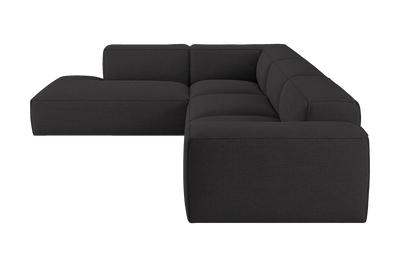 Elo Left Bumper Sectional in Roni Ember